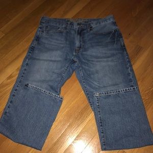 American eagle men’s relaxed  straight jeans